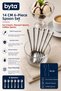 14 cm Stainless Steel Set of 6 Ice Cream, Dessert, and Coffee Spoons – Polished Finish, Durable Design