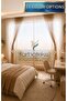 Mink Beige Brown Color Transitioning Young Room Children's Room Tulle Background Set Tulle Curtain