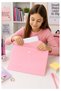 Snap File 4 Colors Pastel A4 1 Pack File Plastic Colorful Envelope File Snap File Homework Document Organizer - 4