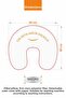 Double-Sided Breastfeeding Pillow Baby Support Cushion Maternity Pillow 100% Cotton - Bebek Kahve Yıldız - 4
