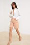 Pink Floral Embroidered City Boy Denim Shorts Twoss26Sr00070