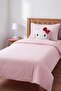 Beyaz Hello Kitty Figürlü Kız Bebek&Çocuk Pelüş Kırlent 34 Cm TPHSS26KKK00018
