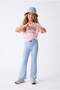 Dusty Rose-Blue Plain Knitted Tights Tkdaw26Ta00003 - 2