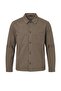 Haki Önü Cepli Gabardin Regular Fit %100 Pamuklu Erkek Dokuma Gömlek Ceket TMNAW27GO00019 - 6