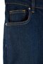 Koyu Mavi Orta Esnek Yüksek Bel Flare Jeans TWOAW27JE00044 - 5