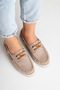 Women's Mink Suede Loafer Marine Daily Lace-Up Comfortable Shoes - 6