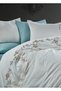 Dream Duvet Cover Set - Cotton Satin, Double, Cream
