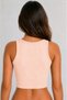 Cotton Thick Strap Crop Women's Tank Top - 2