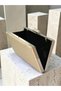 Skin Color Silver Case Satin Evening Dress Bag Evening Bag Engagement Wedding Bag Handbag - 2
