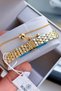 Premium Cutting Glass Women's Wristwatch Steel Band Japanese Mechanism Gift with Special Box Hmby2018C1 - 5