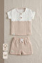 - 100% Cotton Muslin Shorts Set