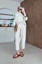 Pargalı Shalwar Suit Beige - 3