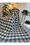 Blanket Single Green-White 150*200 cm Valentine's Day Gift - 4
