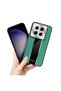 Tecno Camon 30 Compatible Case Premium Leather Case Green - 3