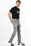 Men's String Ripped Jeans Gray - 4