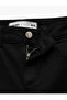 High Waist Cotton Capri Denim Shorts - Tight Fit - 7