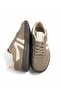 Women's Sneaker Lace-Up Flat Sole Sports Shoes Sam Mink Suede - 6