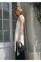 Satin Asymmetrical Blouse
