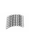 25cm Motorcycle and Car Tire Lettering Sticker 8 Pieces + Adhesive - 3