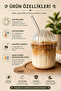 1 Piece Glass Oval Lid Heat Resistant Pinterest Cup| Coffee And Presentation Cup| 430ml