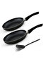 Nonstick Frypan Combo Set 26cm & 20cm - Afp 2620, Quick Heating,10x Tougher Coating,non-stick