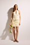 100% Cotton A-Line Regular Waist Mini Skirt H6698Ax26Sm - 3