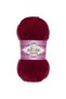 Cotton Gold 5 Pieces Amigurumi Vest Cardigan Scarf Sweater Knitting Yarn Color 57 Burgundy - 2
