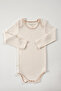 Flavor 3 Piece Unisex Baby Long Sleeve Cotton Bodysuit Set Newborn And Children Gift Set - 6