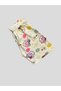 Girl's 100% Cotton Teddy Bear Chick Flower Patterned Short Sleeve Shorts Summer Pajamas Set - 6
