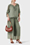 Oversize Guipure Detailed V-Neck Blouse Bluz 6909166 - 2