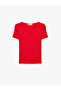 Cotton Slim Fit Short Sleeve V-Neck T-Shirt - 4
