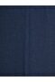 Navy Blue Slim Fit Linen Blend Pleated Trousers 50325165-Vr033 - 7