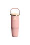 Buz Akışı ™   Flip Straw Tumbler 0.89L / 30oz Şeftali Gülü