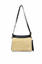 Women's Straw Portfolio & Clutch Bag Black - 4