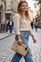 Wicker Women's Portfolio & Clutch Bag Sevgi - 3