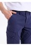 Tb0A6H9F4511-Baxtr Peak Gamnt Cargo Blue Regular Fit Men's Outdoor Pants - 4