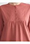 Crew Neck Embroidered Blouse (S6) - 3