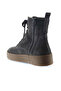 Gray Dark Suede Women's Flat Boots 01Wt3001 - 4