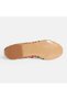 Women's Skin Embroidery Detailed Mesh Ballerinas - 4