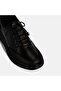 Women's Black Lace-Up Desacomfort Leather Sneaker - 6