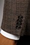 Brown combination dress - 4