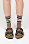 Unisex 2-Piece Embroidered Logo Socks - Old-Timey - 6
