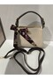 Siena Bow Ribbon Detailed Medium Size Handbag Shoulder Bag - 2