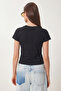 Embroidered Cotton Knitted T-Shirt Lcr0127 Dark Blue - 5