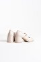 Beige patent leather women's high heel shoes tr02ms02b - 6