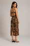 Leopard Back Detail Dress - 6