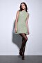 Green Women's Mini Dress - 3