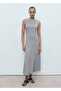 Strass Stone Midi Dress - 2
