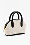 Women's Linen Crossbody Mini Hand and Shoulder Bag - 3