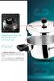 Argent Classic 3.5L Triply Stainless Steel Pressure Cooker Pan Outer Lid Induction Gas - 4